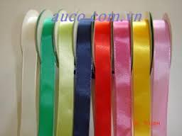 Dây ruy băng lụa 1cm